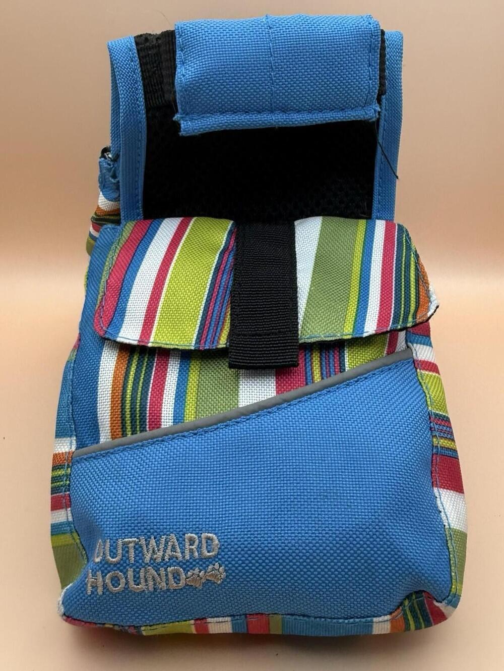 Outward Hound Saddlebag With Water Bowl 15.5 X 5 For Small Dog Multicolor - Picture 2 of 9